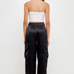 GREY LAB-Sweetheart Corset Tube Top-TOPS available at Objectrare