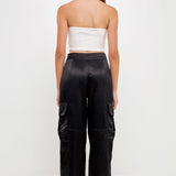 GREY LAB-Sweetheart Corset Tube Top-TOPS available at Objectrare