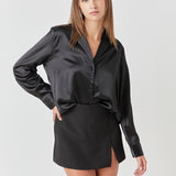Classic Satin Over Shirt