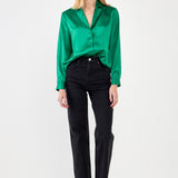 Classic Satin Over Shirt