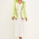 Satin Blazer