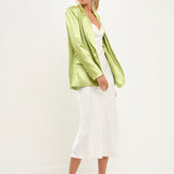 Satin Blazer