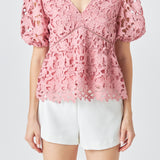 Crochet Lace Top