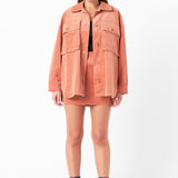 Corduroy Oversized Jacket