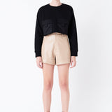 Pu Shorts