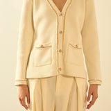 Chain Trim Cardigan