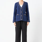 Chain Trim Cardigan