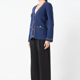 Chain Trim Cardigan