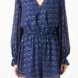 Metallic Dots Romper