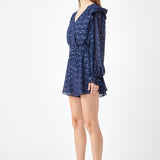 Metallic Dots Romper