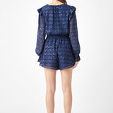 Metallic Dots Romper