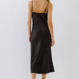 Satin Midi Dress