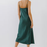 Satin Midi Dress