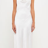 Satin Midi Dress