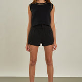 Trim Detail Knit Tank Top