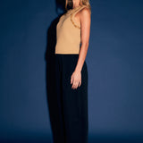 Trim Detail Knit Tank Top