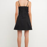 Sweetheart Neckline Mini Dress