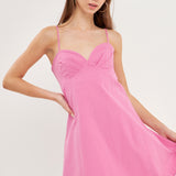 Sweetheart Neckline Mini Dress