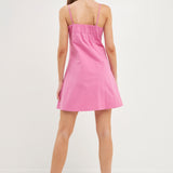 Sweetheart Neckline Mini Dress