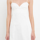 Sweetheart Neckline Mini Dress