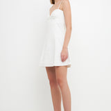 Sweetheart Neckline Mini Dress