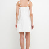Sweetheart Neckline Mini Dress