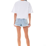 Destroyed Denim Shorts