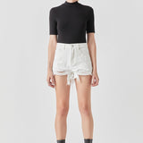 Destroyed Denim Shorts