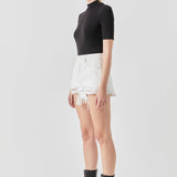 Destroyed Denim Shorts