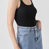 2 Straps Knit Bodysuit