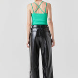 2 Straps Knit Bodysuit