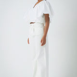 Puff Sleeve Detail Top