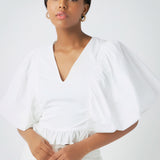Puff Sleeve Detail Top