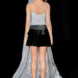 Crystal Mesh Top