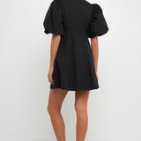 Buttons Detail Mini Dress