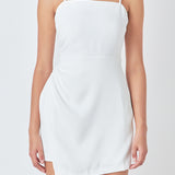 Wrapped Detail Mini Dress