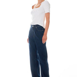 Cut-out Detail Short Sleeve Knit Top