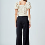 Stretch Texture Top