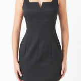 Structured Mini Dress