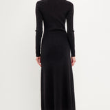 Premium Button-Down Maxi Dress