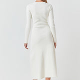Premium Button-Down Maxi Dress