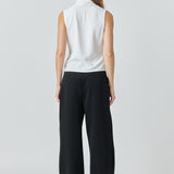 Flowy Neckline Sleeveless Top
