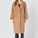 Single Button Coat