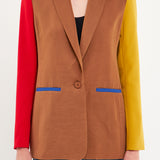 Colorblock Blazer