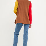 Colorblock Blazer