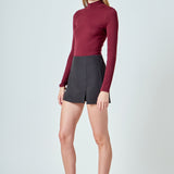 Slit Detail Skort