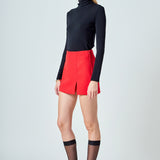 Slit Detail Skort