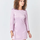 Bell-Sleeve Mini Dress - Final Sale
