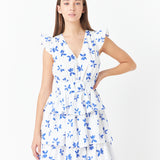 Floral Layered Long Dress