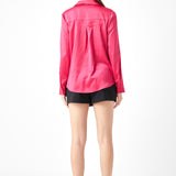 Wrapped Satin Blouse